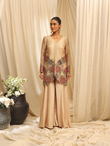 The Sacred Rose jacket with sharara