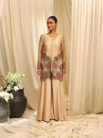 The Sacred Rose jacket with sharara