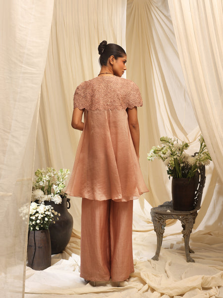 Golden Cloud Cape co-ord set