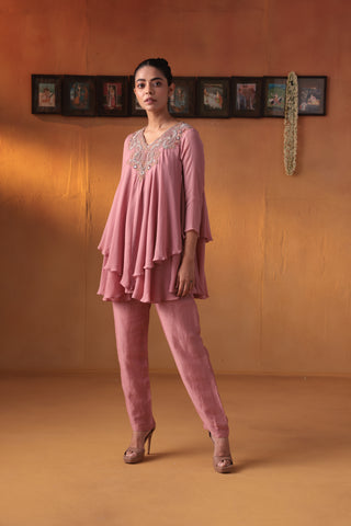 Muskaan top with cigarette pant
