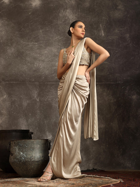 Grove saree with botanica blouse