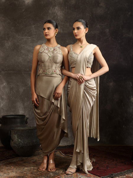Grove saree with botanica blouse