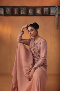 Genda phool jacket with lehenga