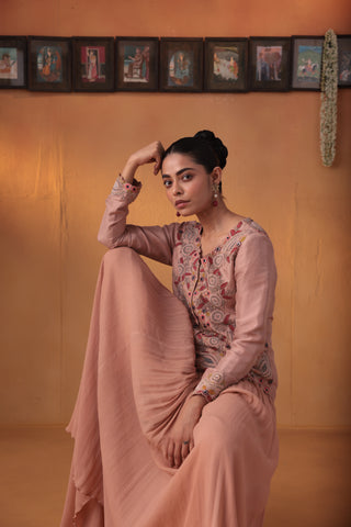 Genda phool jacket with lehenga
