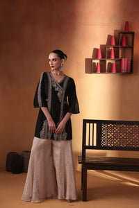 Ziyaan jacket with sharara