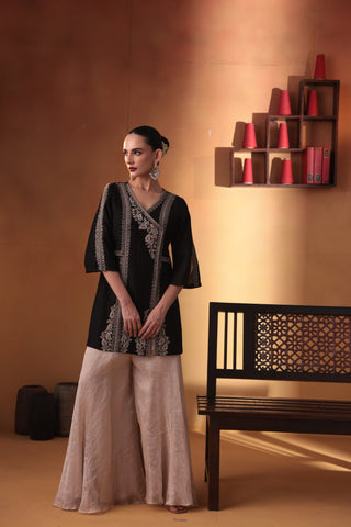 Ziyaan jacket with sharara