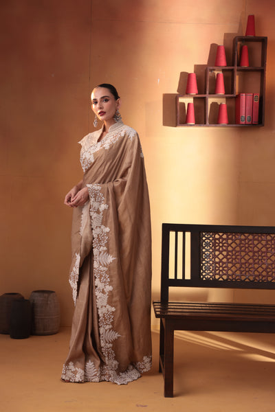 Noor-e-nisbat saree set